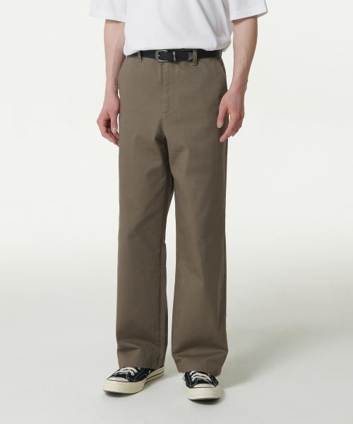 무신사스탠다드 Wide Chino Pants カーキベージュ