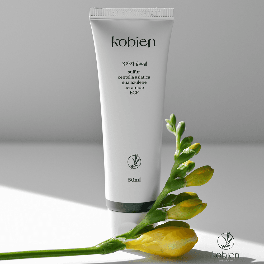 YUJAEGENE クリーム 再生鎮静 硫黄 シカ EGF セラミド 皮膚科レーザー アズレン
