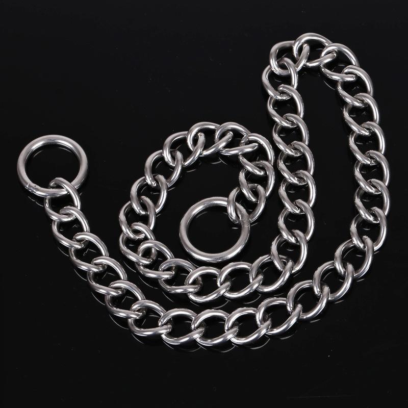 チョークチェーン トレーニング用首輪 大型犬用首輪 ハスキー 犬用首輪 3MM 60CM