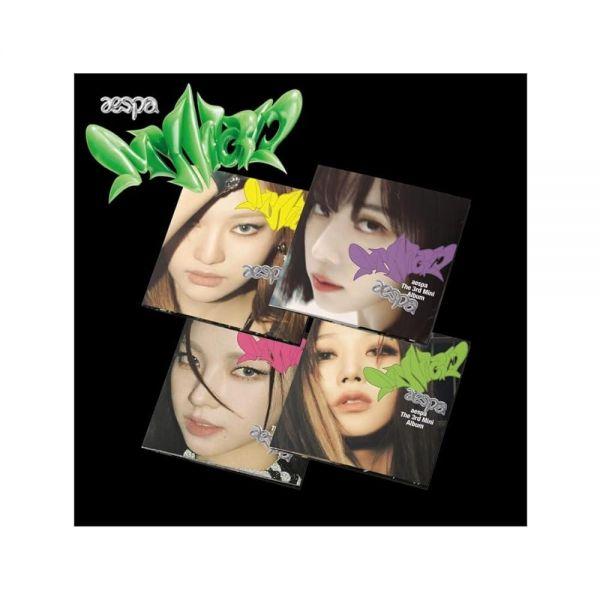 シンナラレコード シンナラバージョン ランダムポスター品切れ aespa - My World 3Rd ミニアルバム