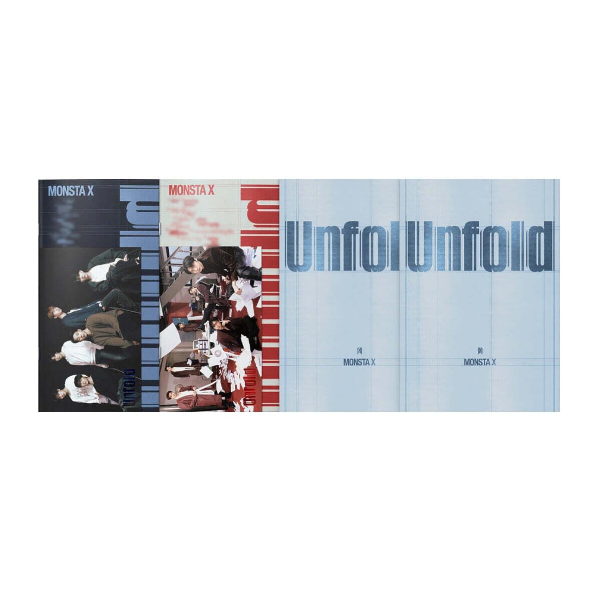MONSTA X - アメリカンアルバム Unfold [通常盤] 4種セット