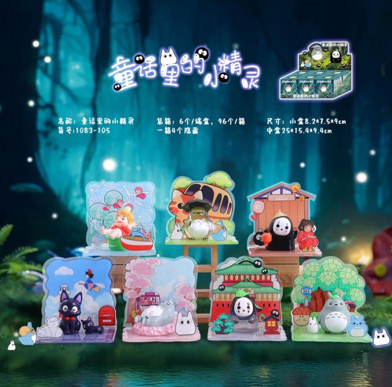 スタジオジブリ フィギュア となりのトトロ 千と千尋の神隠し 魔女の宅急便 ランダムフィギュア