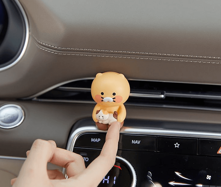 カカオフレンズ 子猫 車用芳香剤 チュンシク 自動車用芳香剤