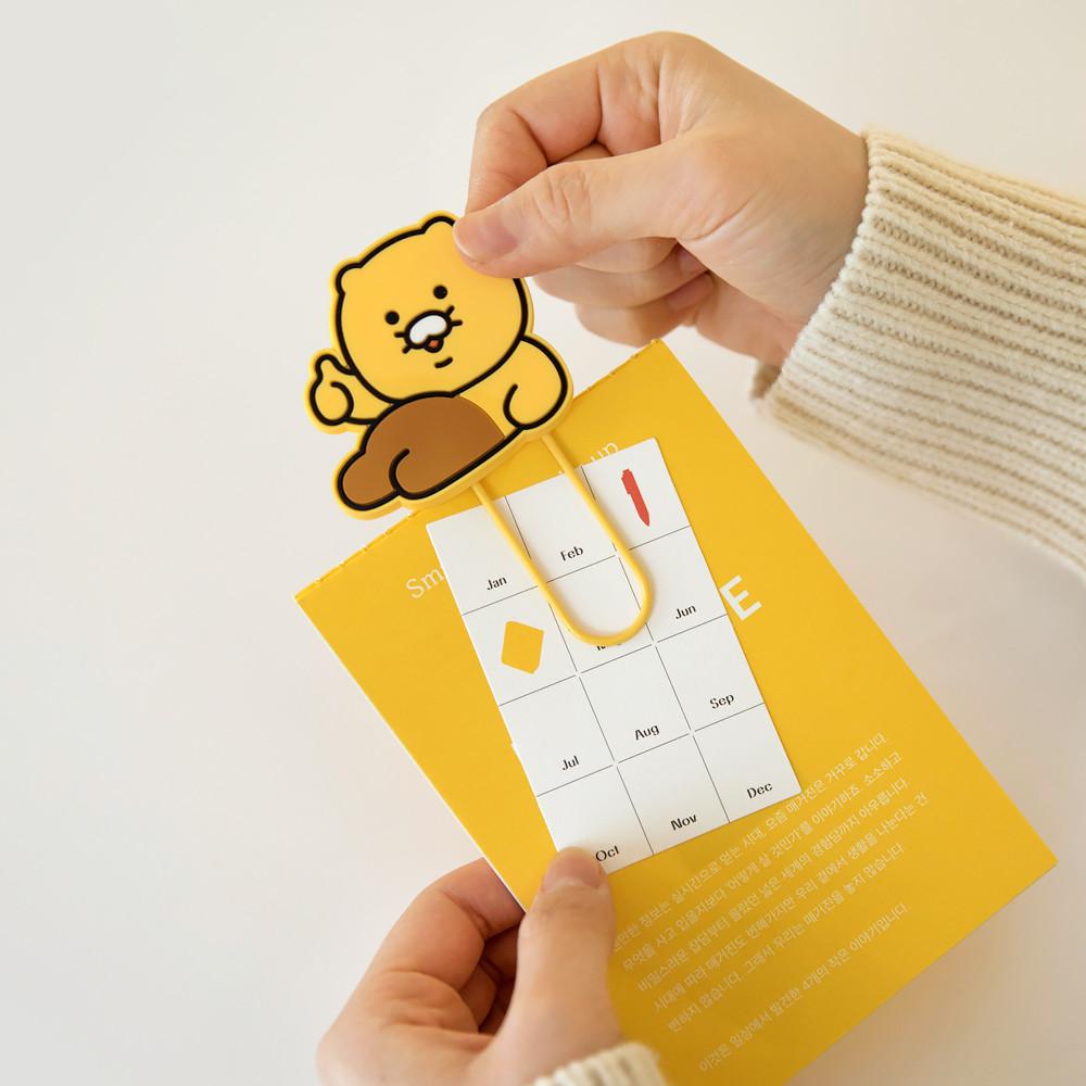 チュンシク ビッグクリップ ブックマーク しおり ブックストッパー 読書用品