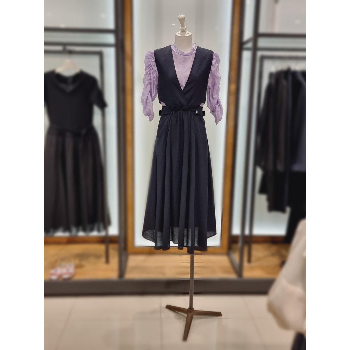 デュアル サスペンダー ツータック ワンピース L252MSE057