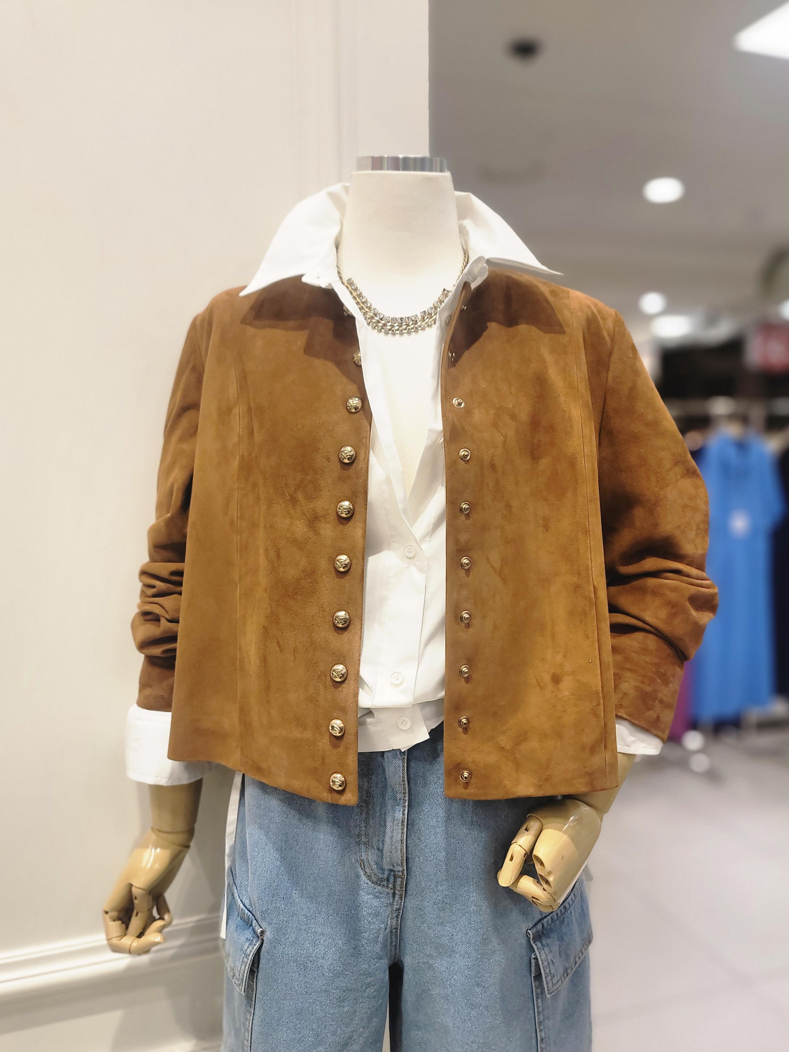 バレンシア スエード ジャケット 247KX51