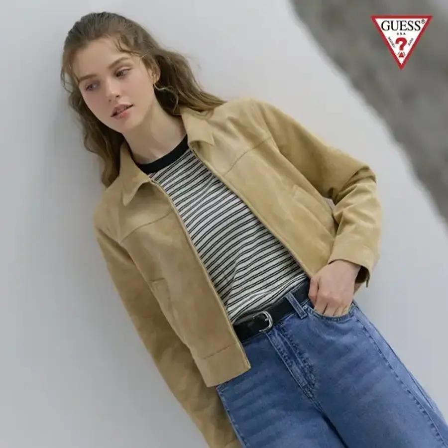 GUESS スウェードジャケット レディース