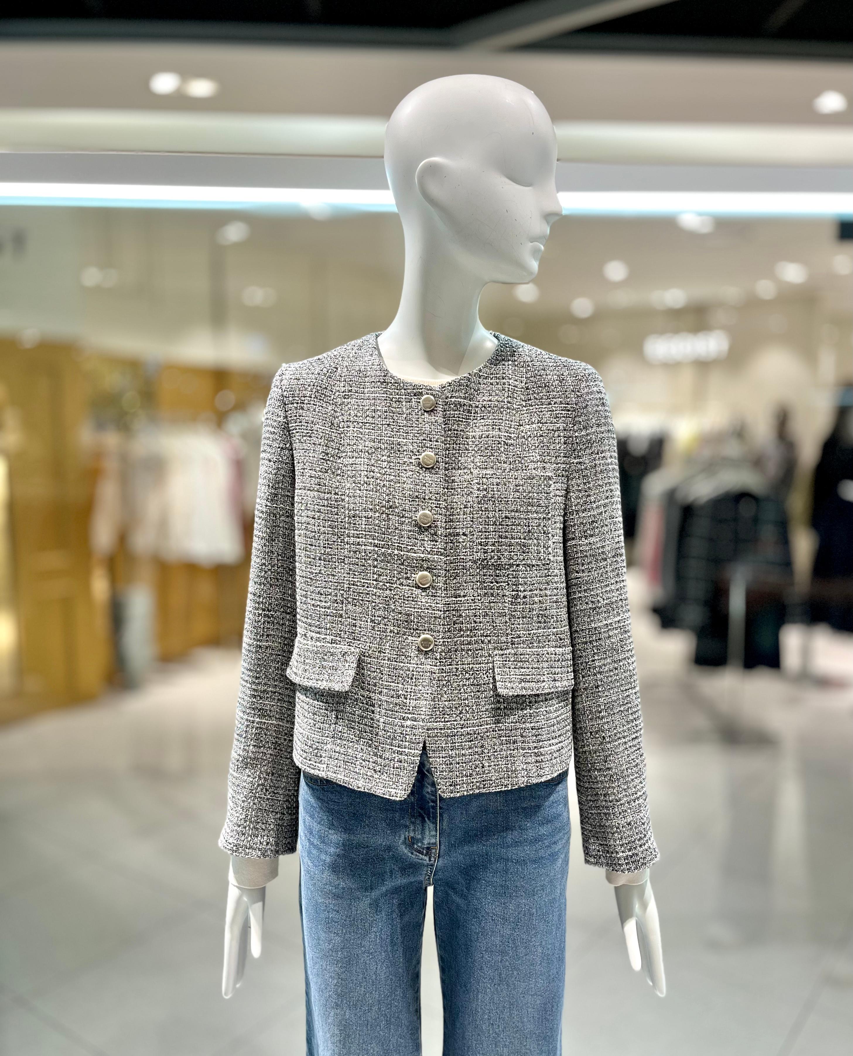 ZOOC ラウンドツイード ジャケット Z253MSF009 884303