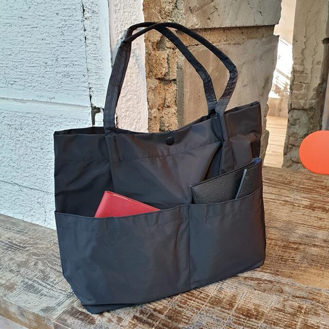 ポケット ショッパー ナイロン ビッグバッグ ボボサン 大きいバッグ 軽量 防水 キャンバスバッグ デイリー ショルダーバック