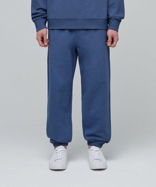 MUSINSA STANDARD ヘビーウェイト スウェットパンツ ダスティブルー