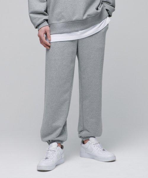 무신사스탠다드 リサイクル スウェットパンツ ミディアムグレー