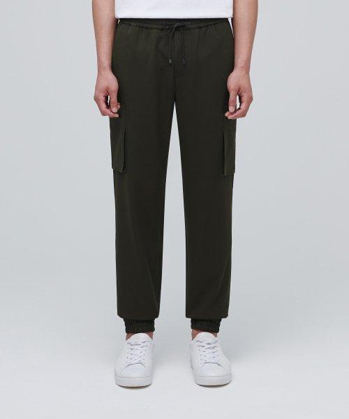 무신사스탠다드 Easy Banding Cargo Jogger Slacks Khaki