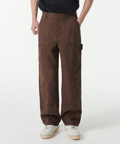 무신사스탠다드 Double Knee Carpenter Pants Baroque Brown