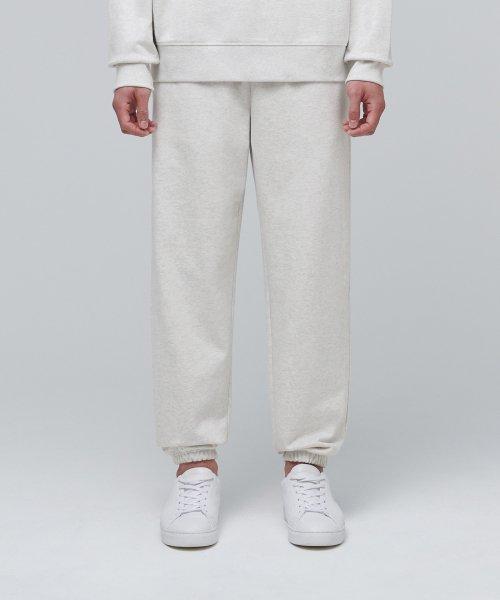 무신사스탠다드 ヘビーウェイト スウェットパンツ オートミール ベージュ