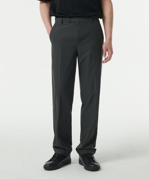 무신사스탠다드 スポーティ ストレート スラックス グレー