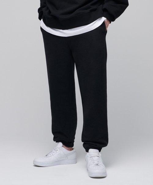 무신사스탠다드 リサイクル スウェットパンツ ブラック