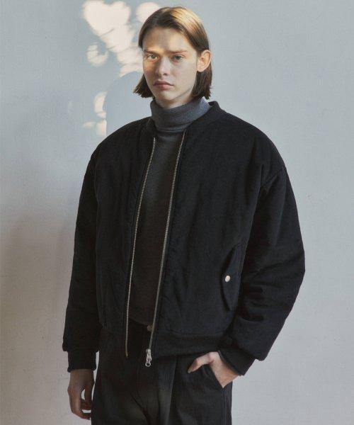 [웬즈데이오아시스] 코듀로이 바시티 패딩 퀼팅 자켓(3col) P00000QQ