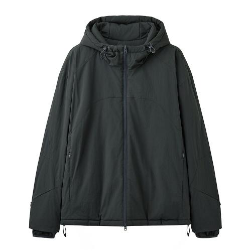 [아르반] 라이트 쉘 패디드 자켓_차콜 AREUBAN23FW057