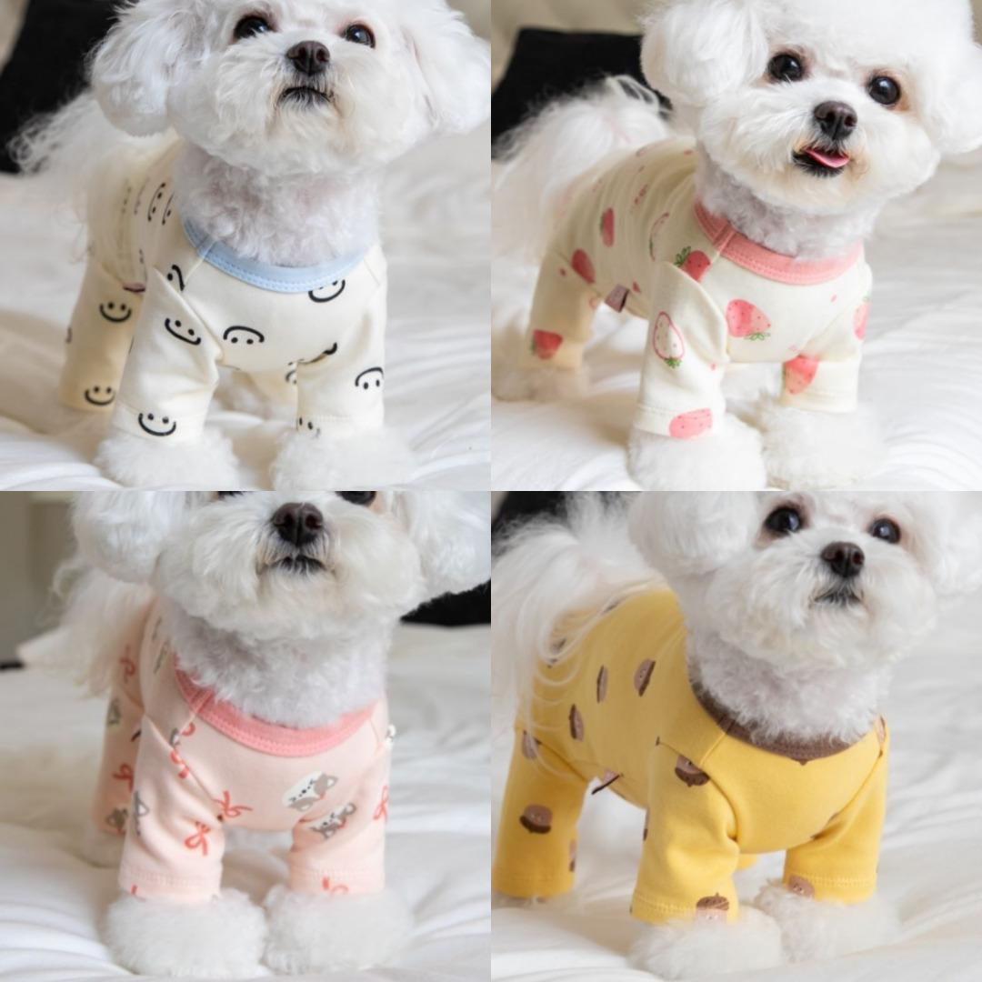 데일리 강아지올인원 실내복 강아지옷 바지 강아지해충방지옷 중성화수술복 강아지멜빵