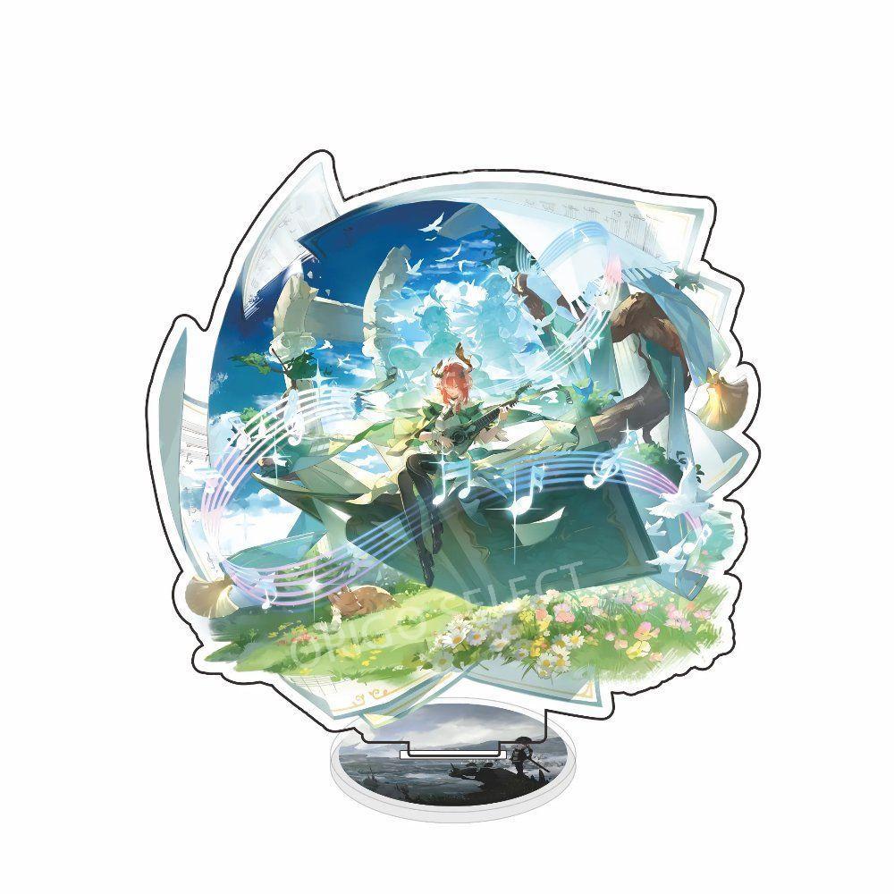 鳴潮 潮汐の波 アクリルスタンド ガルブレナ 甘心 金희 ゲーム グッズ 37 x 15 cm