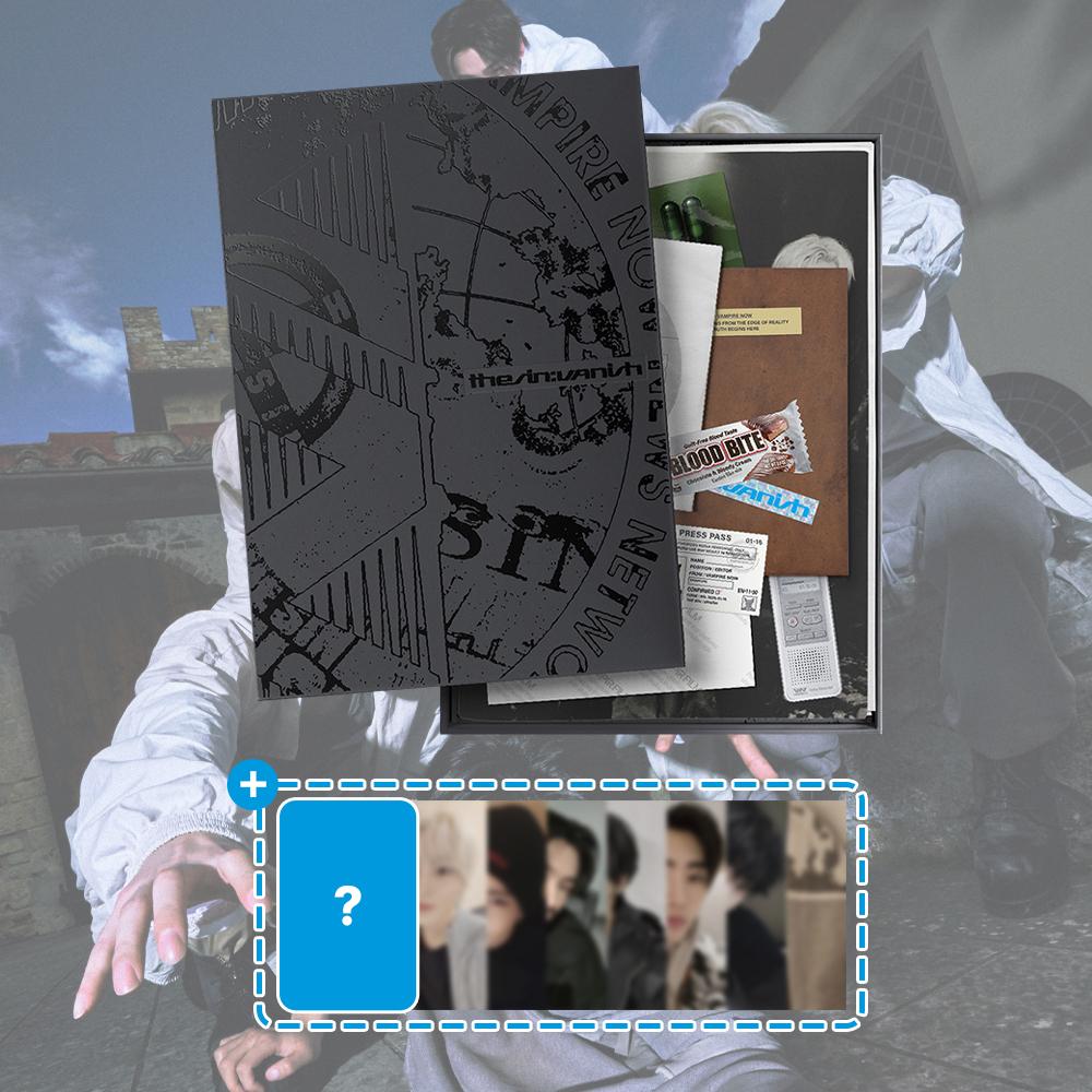 ENHYPEN アルバム THE SIN VANISH ミニ7集 THE SIN VANISH 通常盤 フォトブック Black