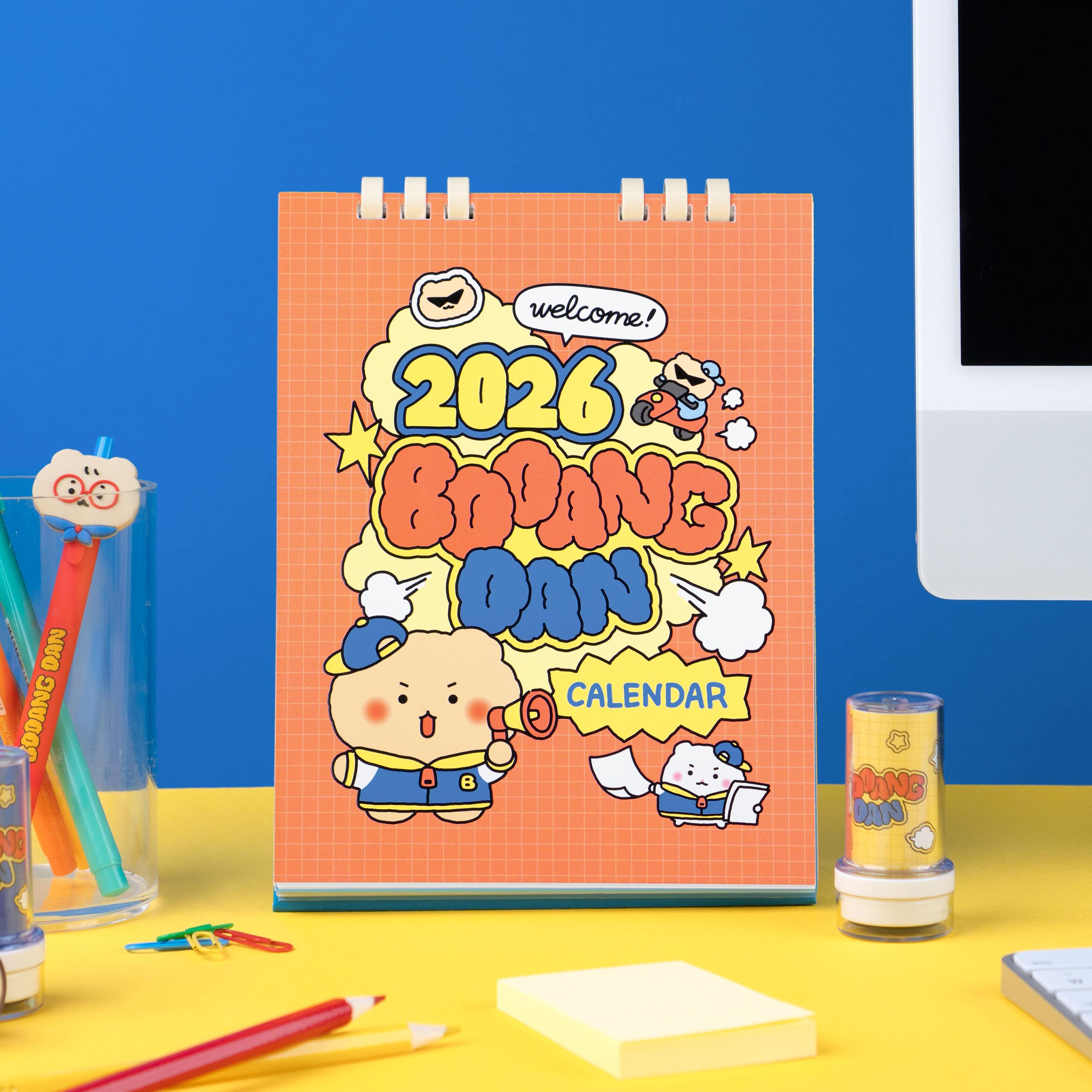 マンクゥロジン 곰 2026年カレンダー 歓迎ブアンダン