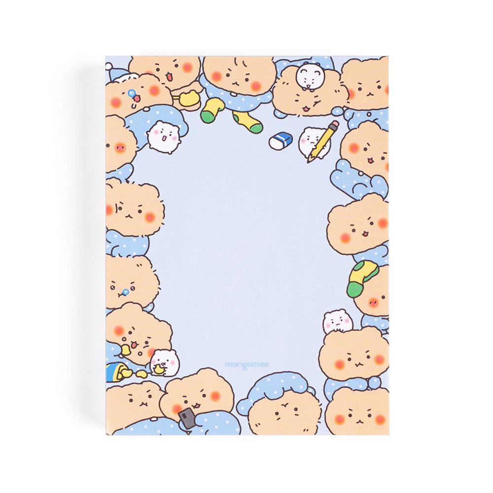 망그러진 곰 떡メモ帳 ウルル スカイ