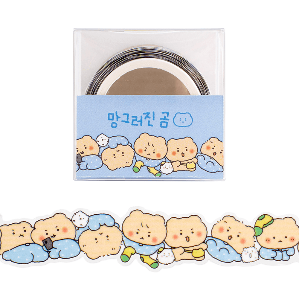 망그러진 곰 ダイカットマスキングテープ ウルル