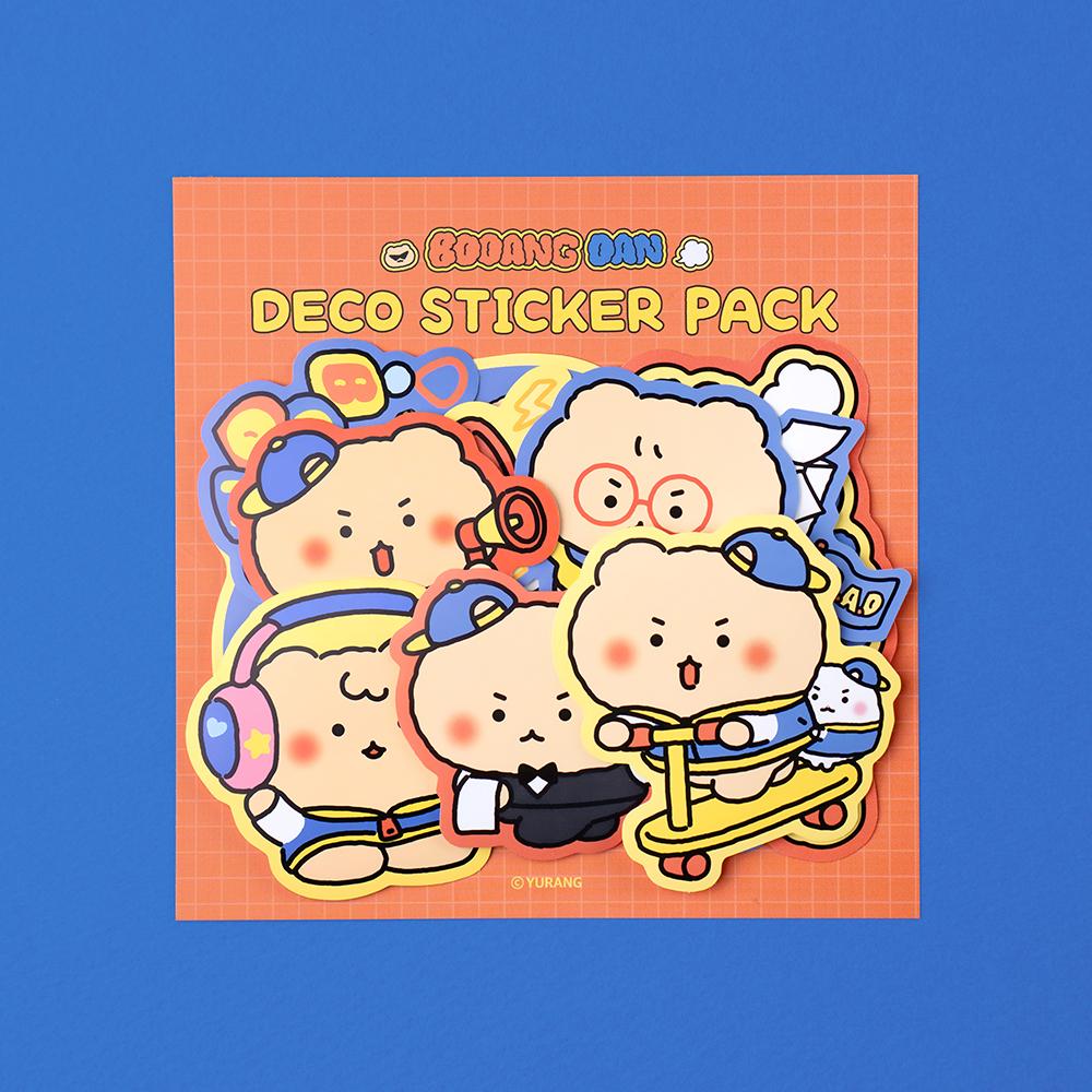 망그러진 곰 デコステッカーパック ウェルカム ブアン団