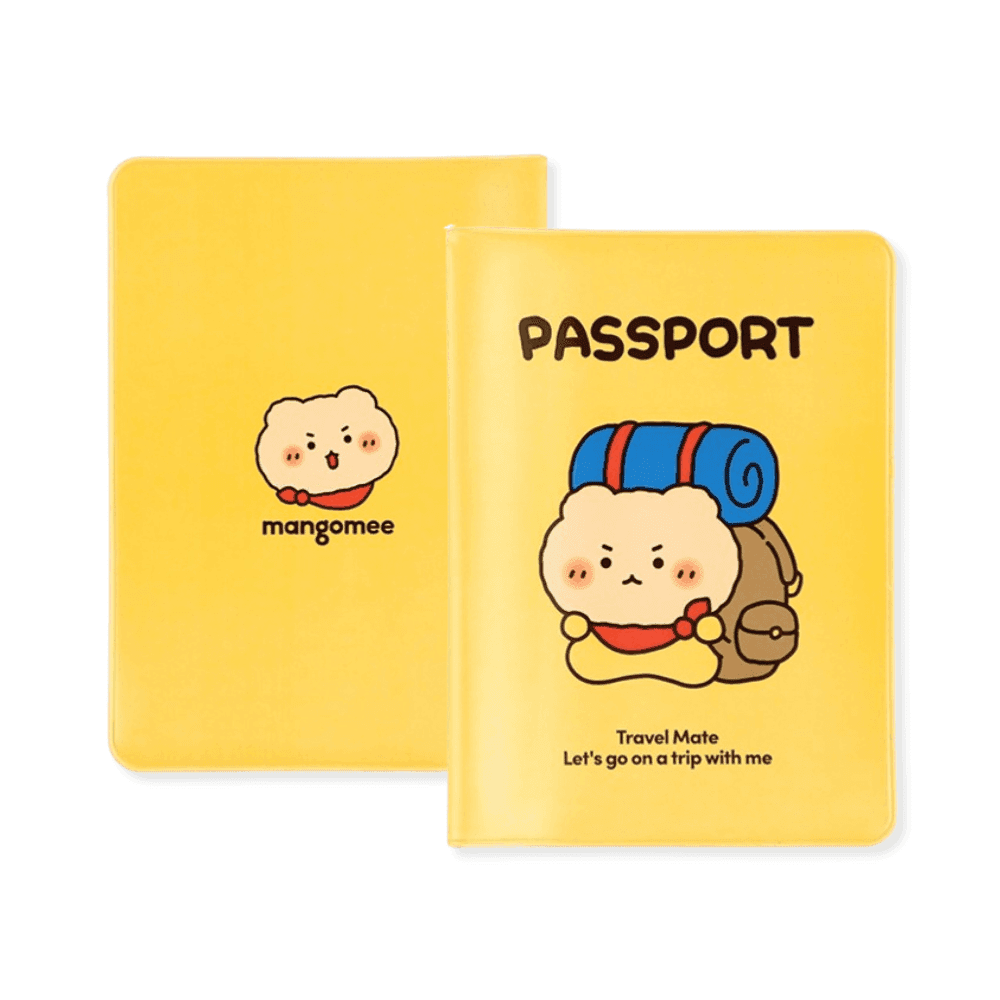 旅行 망그러진곰 PVC パスポートケース グッズ