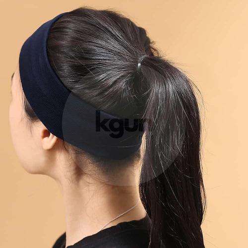 Ganggunmart Basic Bandana Headband Hair Ornament Women's Accessory Daily Look Hair Accessory