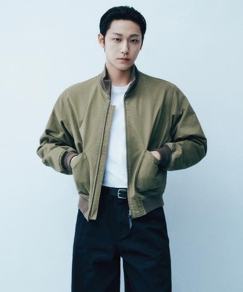 MUSINSA STANDARD Lee Dohyun PICK US ARMY Tanker Jacket Beige