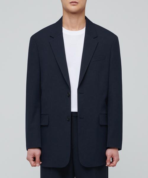 무신사스탠다드 オーバーサイズ ブレザー ネイビー