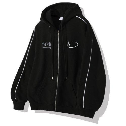 [벤힛] [벤힛x크로스드레슬리]VC스타 ロゴ フードジップアップ B1