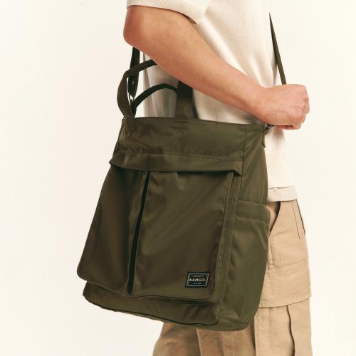 [KANGOL] デイ レトロコア ヘルメットバッグ 3984 カーキ 5008686937