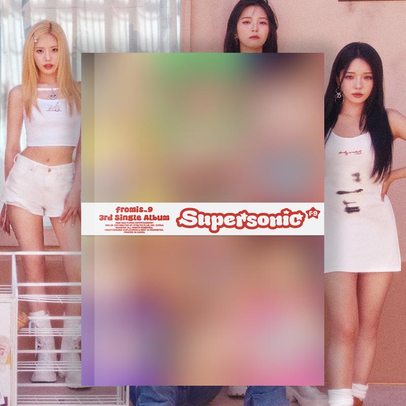 fromis_9 アルバム Supersonic スーパーソニック フォトブック Heat シングル3集 フロムイズナイン 曲 グッズ