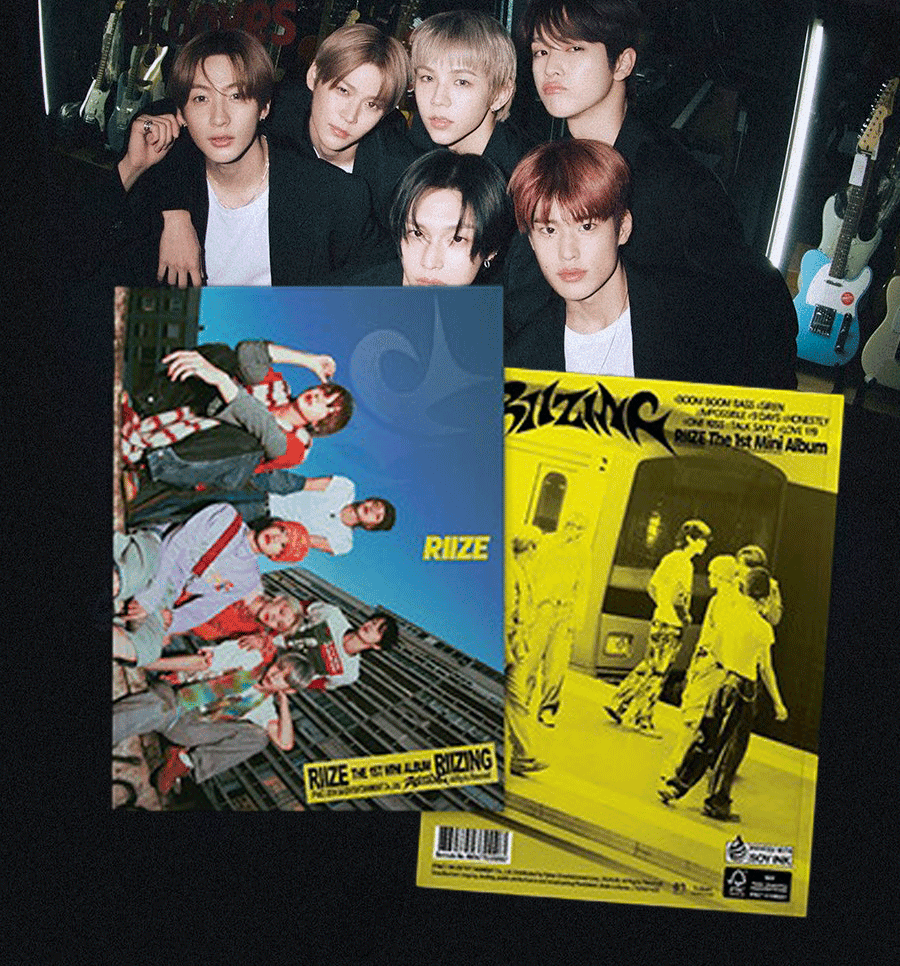 RIIZE Album Mini 1st Album Rising Photobook IMPOSSIBLE (Yellow)
