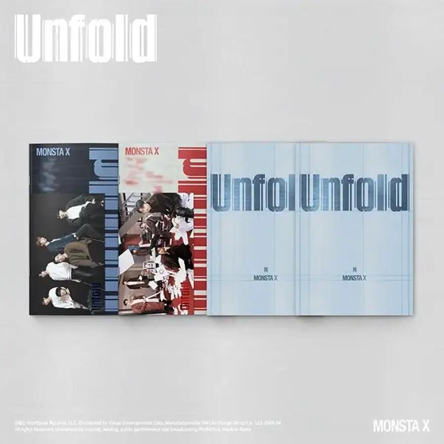 MONSTA X - UNFOLD アメリカ 正規アルバム 4種セット