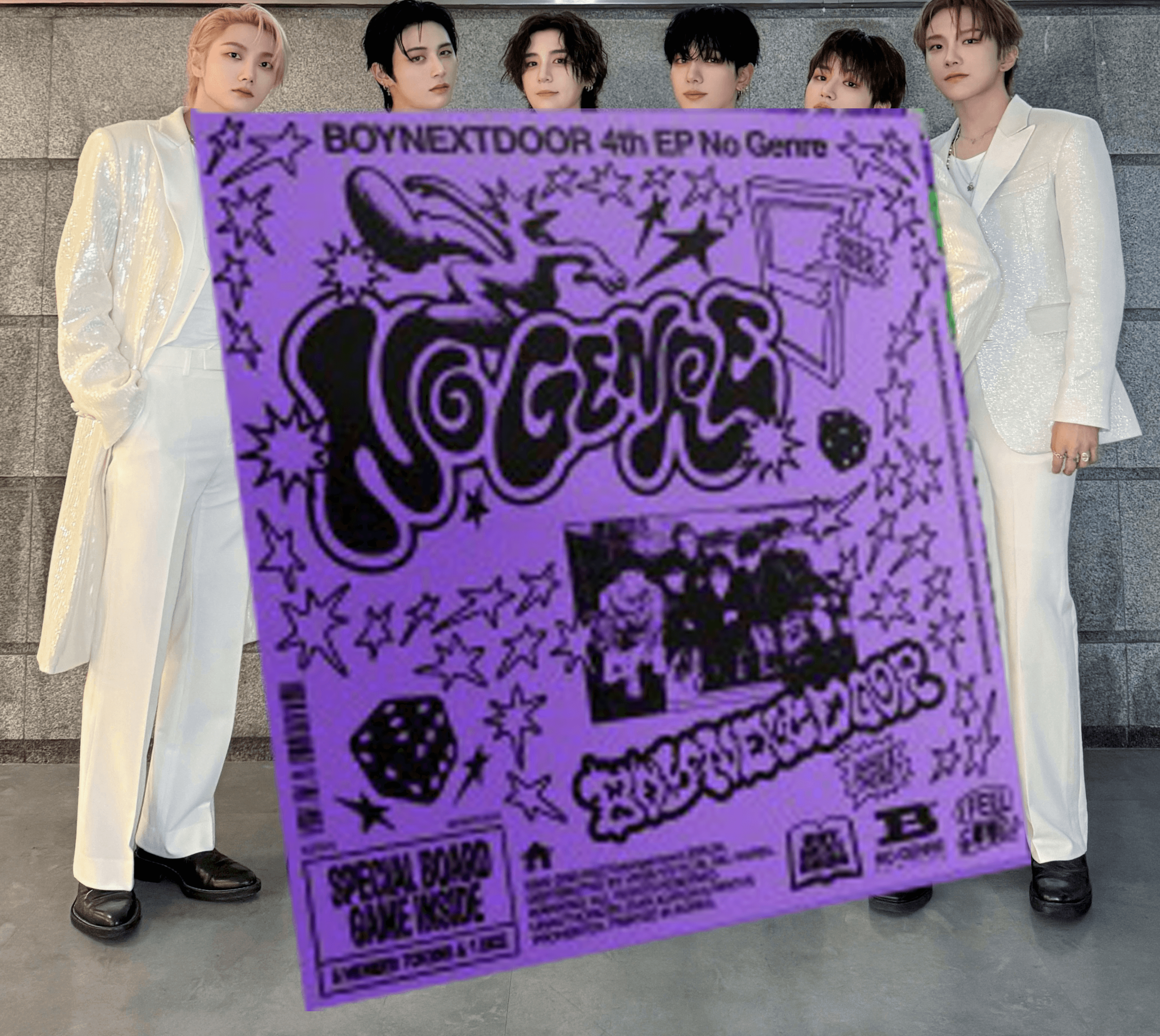 BOYNEXTDOOR アルバム ミニ4集 BOYNEXTDOOR No Genre ボネクド ボードゲーム