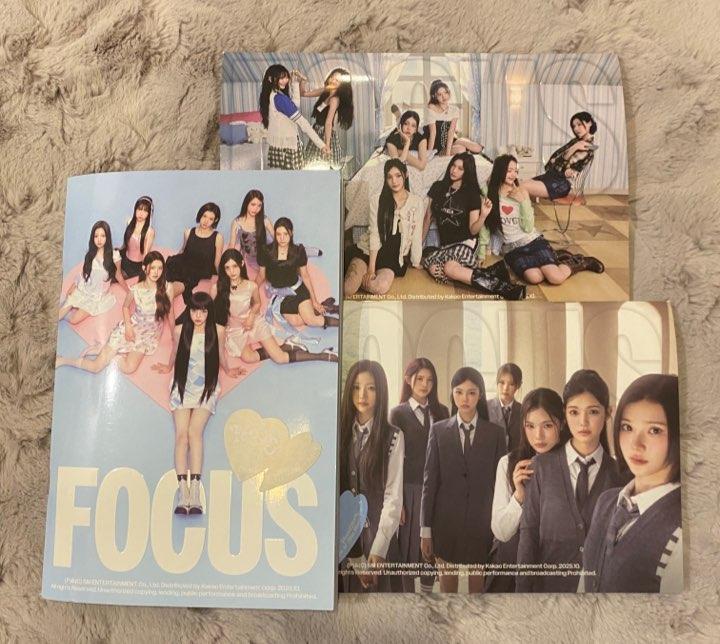 Hearts2Hearts 하츠투하츠 하투하 ミニ1集 ポーカー FOCUS ポトブック バージョン PHOTOBOOK VER 開封 3種 セット 音盤