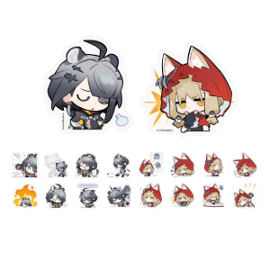 [2026年6月発売] アークナイツ エンドフィールド ステッカーセット - 탕탕 & ロシ