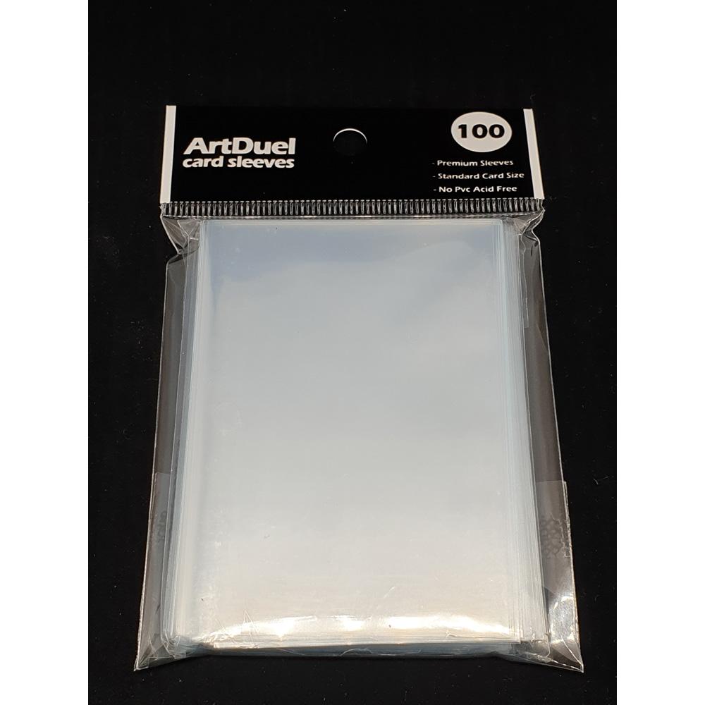 アートデュエル ポケモンカード スリーブ スタンダード シールド クリスタルクリア プロテクター カード保管用 透明ビニール