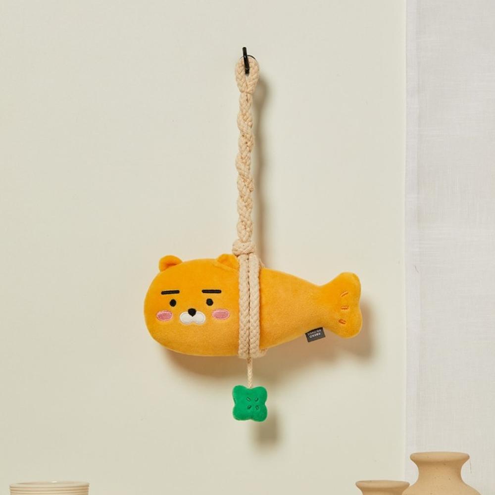 카카오프렌즈 魔除け 명태(ミョンテ) ライアン ドールハンガー (固体芳香剤、マグネットフック付属)