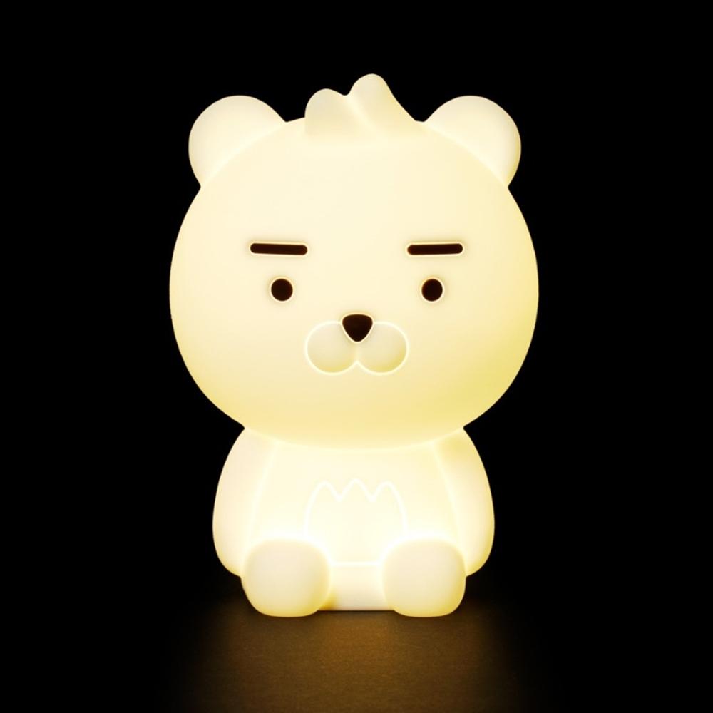 카카오프렌즈 リトルライアン シリコンムードランプ