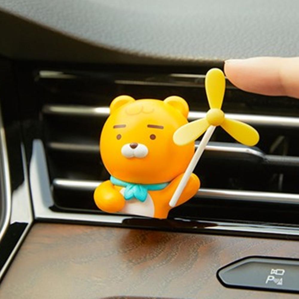 카카오프렌즈 風車 リトルライアン 車載芳香剤 (通気口タイプ)