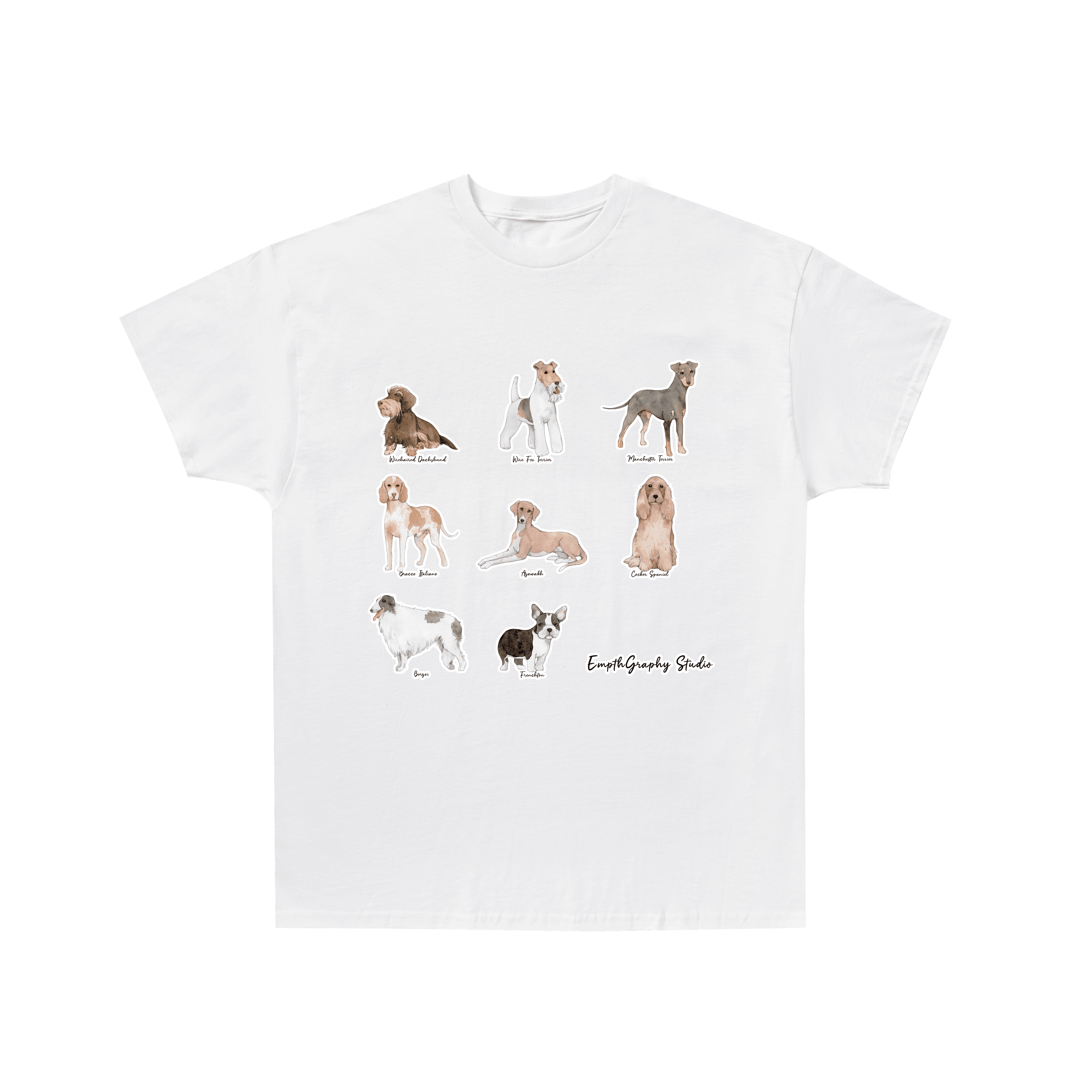 [M:GRAPHIC STUDIO] LOVE ANIMALS - DOGS NO.1 ラブアニマル GANADI 1番 オーバーサイズ Tシャツ 26SS