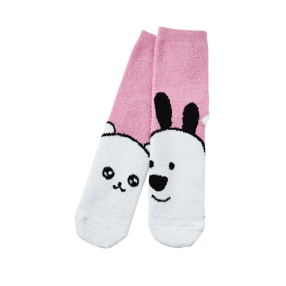 [흰디와최고심] 수면 양말 (핑크)