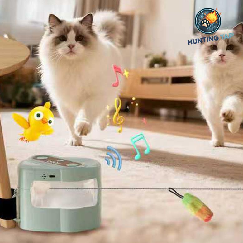 난펫 헌팅탭 자동 고양이 장난감 (움직이는 전동 DIY)