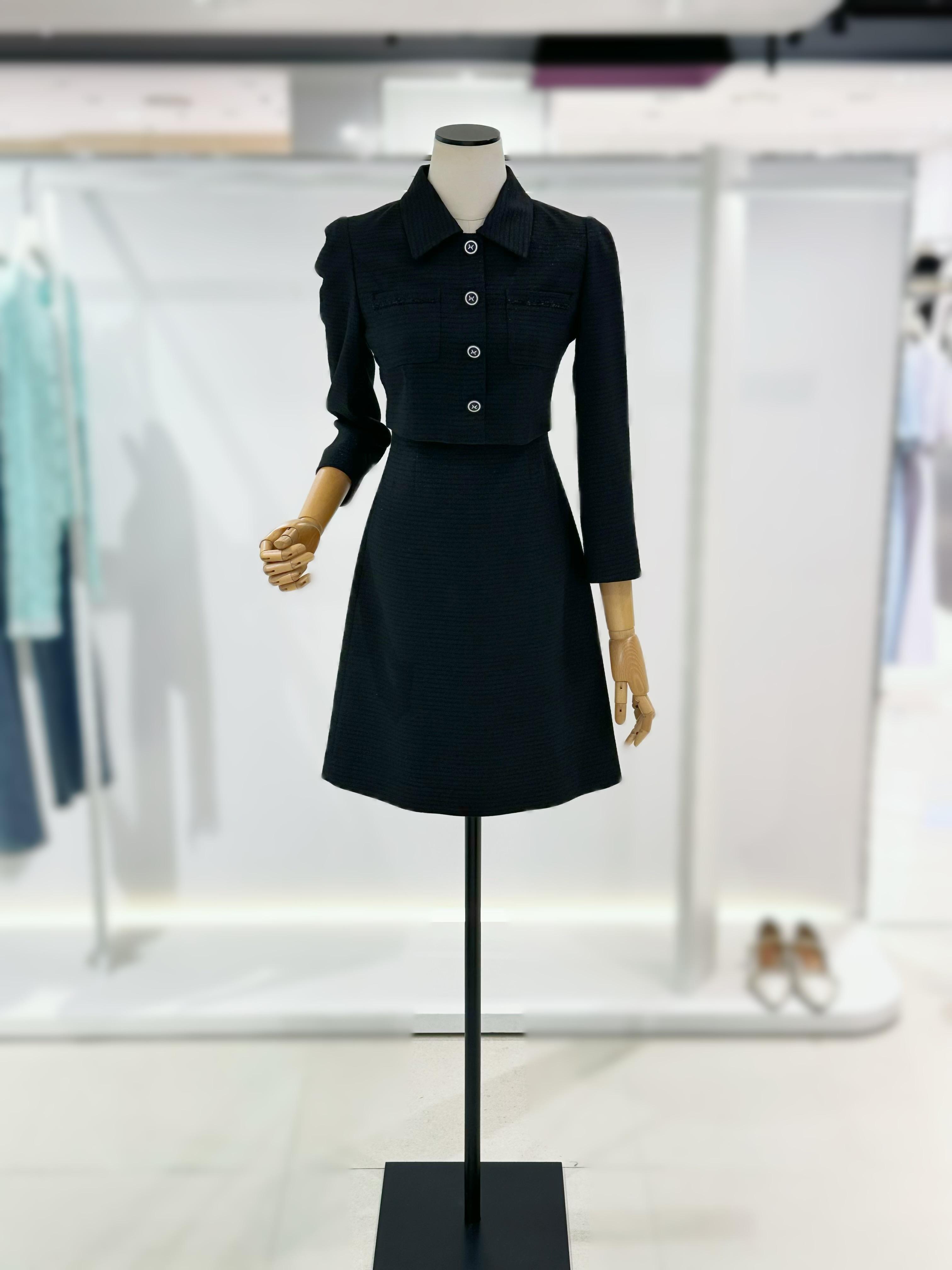 잇미샤 스탠드 칼라 투인원 원피스 ITP4WOP860