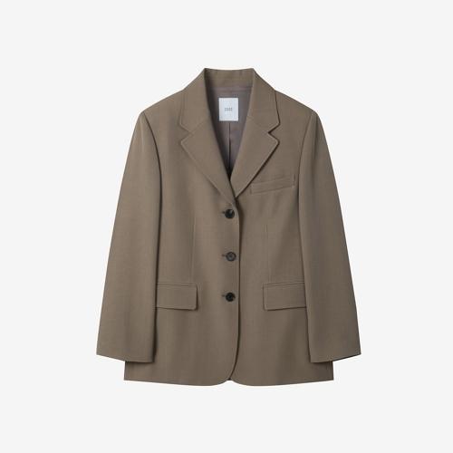 ZOOC オーバーフィット シングルジャケット Z254MSF205